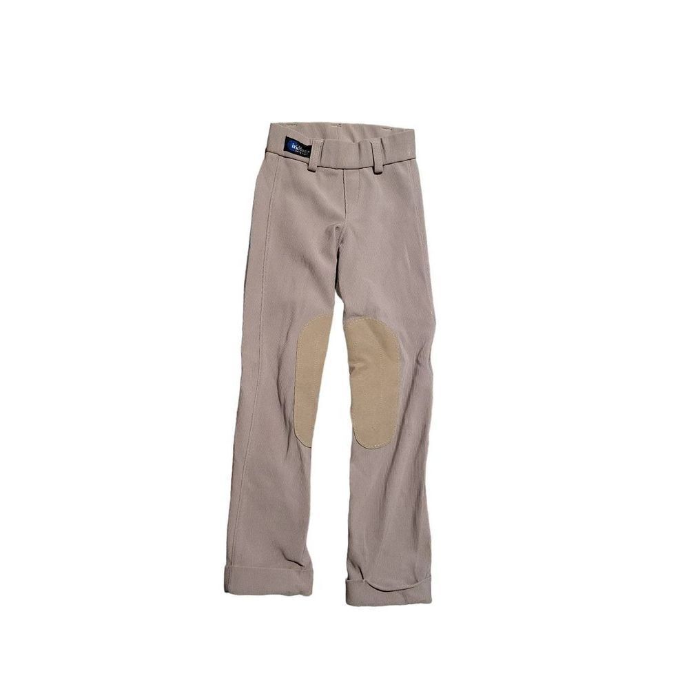 Irideon Cadence Classic Knee Patch Breeches Tan Girls XS